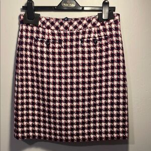 Brooks Brothers Boucle Skirt RW&B